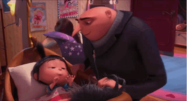Gru Says Goodnight to Agnes