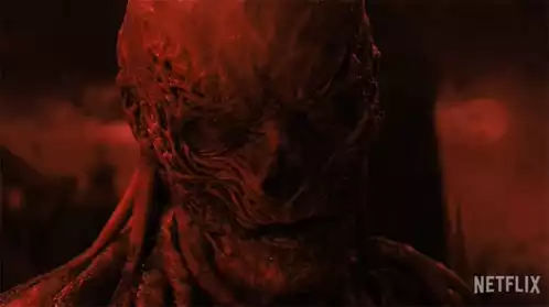 Vecna's Intense Stare in Stranger Things