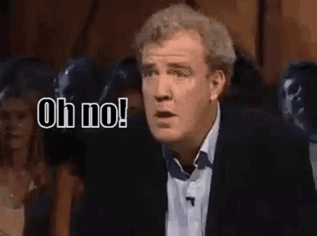 Jeremy Clarkson's Oh No! Reaction