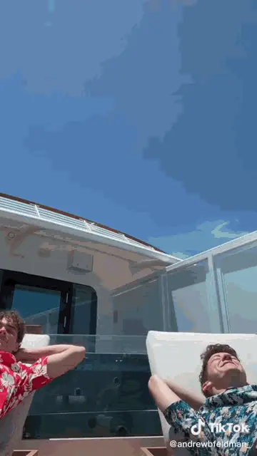 Andrew Barth Feldman & Joshua Bassett on Disney Cruise