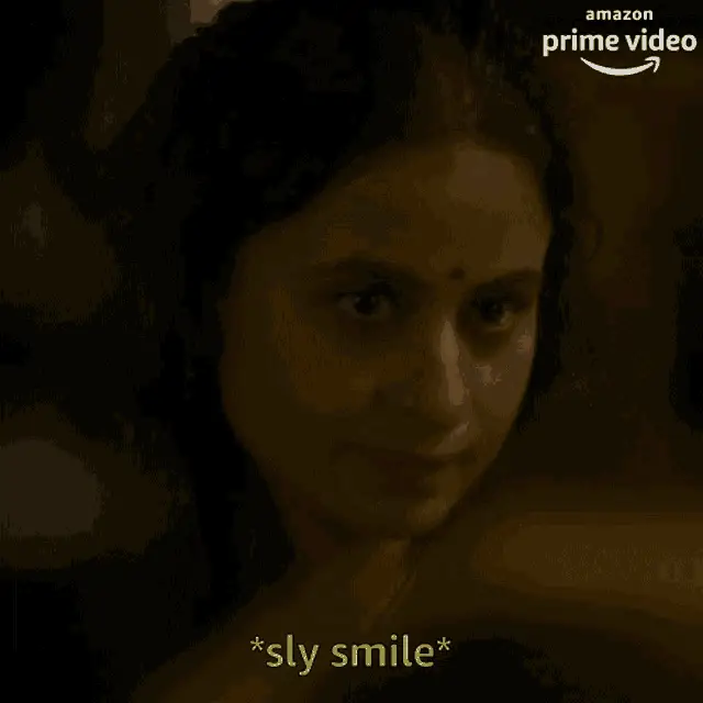 Beena Tripathi's Sly Smile