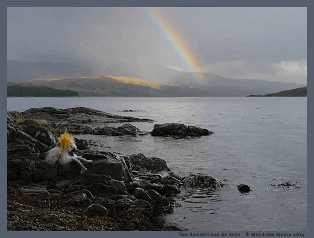 Stormy Scottish Landscape