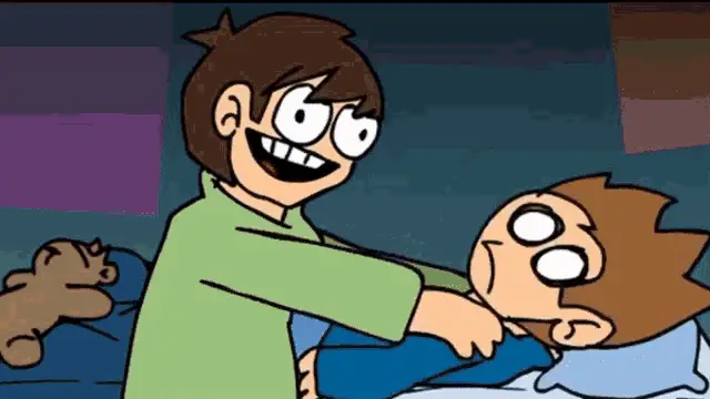 Edd Shakes Tom Aggressively Awake