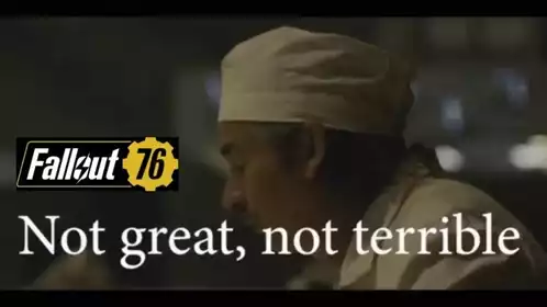 Fallout 76: Not Great, Not Terrible Meme