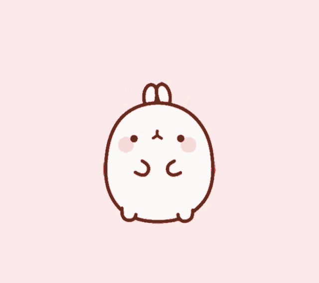 Molang Love Bunny Hearts