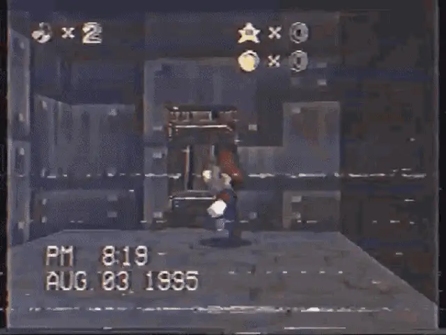 Wario Apparition in Super Mario 64