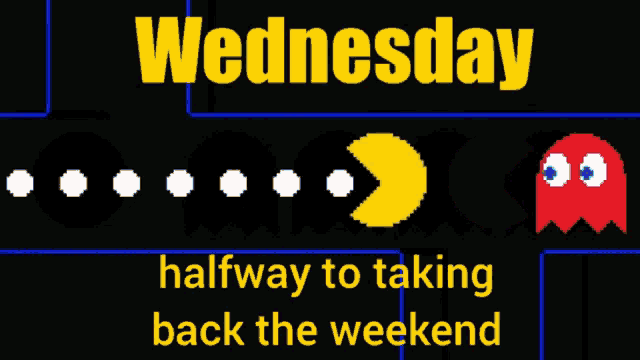 Wednesday Pacman: Halfway to the Weekend