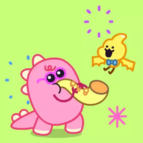 Dinosally's Party Saxophone Fun