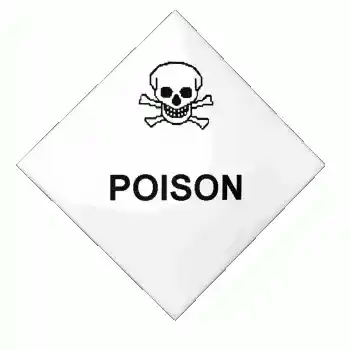 Poison Sign 3D Animation
