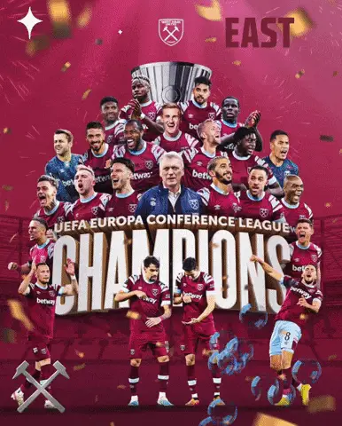 West Ham United UEFA Conference League Champions