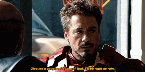 Iron Man Give Me A Couple Of Boxes Of That