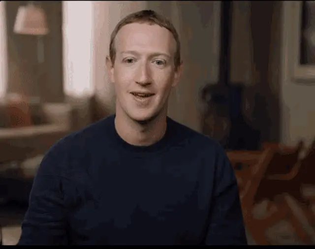 Mark Zuckerberg Zucc Smiles and Points