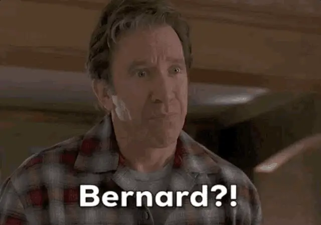 Tim Allen's Shocked 'Bernard?!' in The Santa Clause