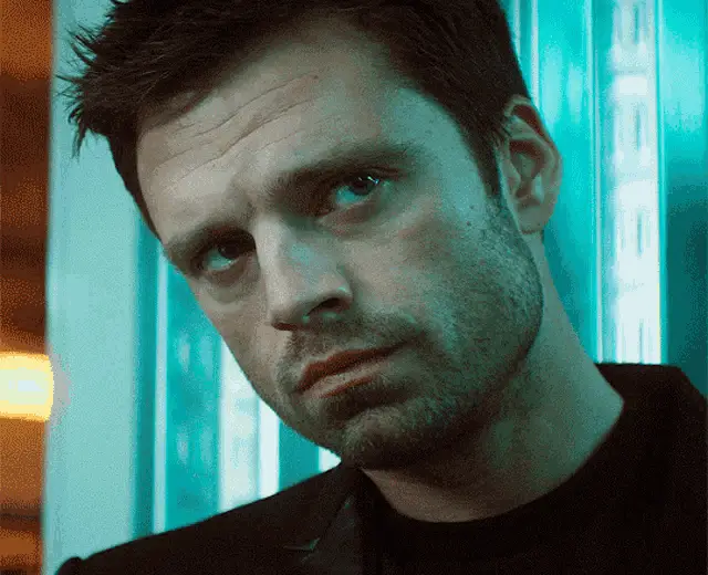 Bucky Barnes Looking Intense
