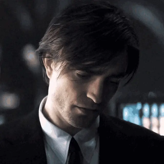 Robert Pattinson as The Batman: Subtle Smirk