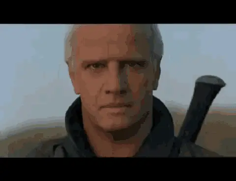 Christophe Lambert's Intense Gaze