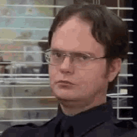 Dwight Schrute's Disapproving Look