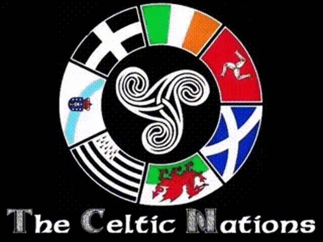 Celtic Nations Flags Logo