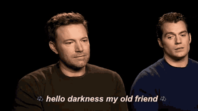 Ben Affleck: Hello Darkness My Old Friend