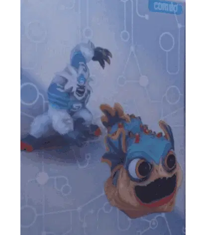 Invizimals Yeti Combo Explosion Sticker