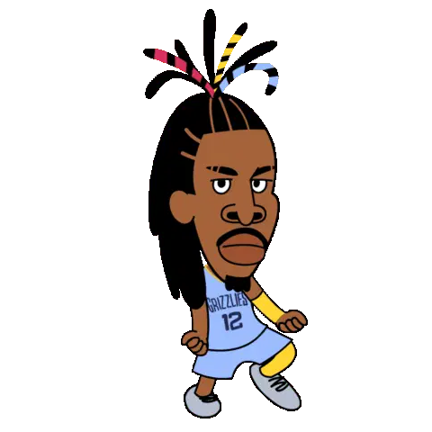 Basketball NBA Grizzlies Player Sticker