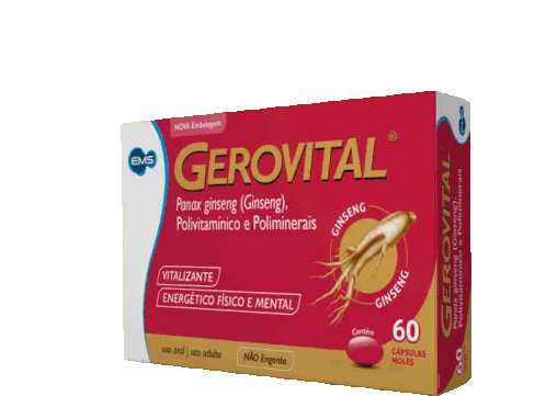 Gerovital Ginseng Multivitamin Supplement Box