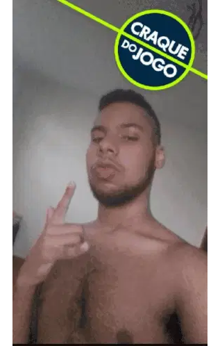 Craque Do Jogo Selfie Sticker