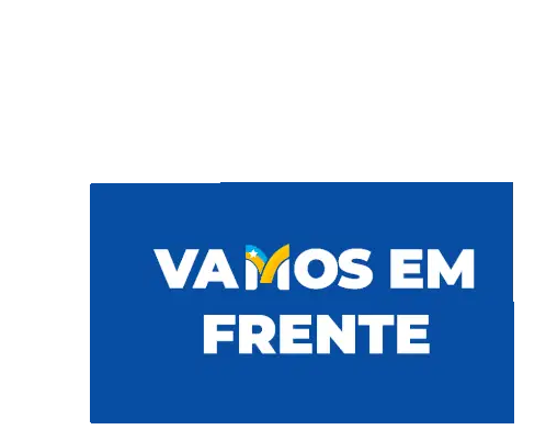 Marcos Amaral44: Vamos Em Frente Political Sticker