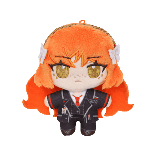 Ishmael Plushie Spinning with N.O.B Badge