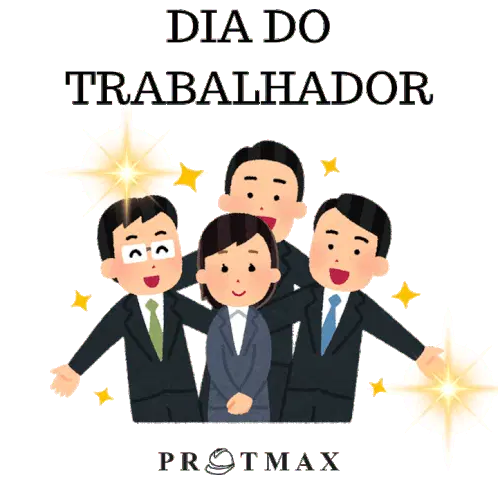 Dia Do Trabalhador Funcionário Feliz