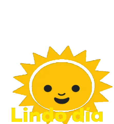 Buenos Días Lindo Día Sol Sticker
