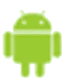 Green Android Robot Logo Sticker