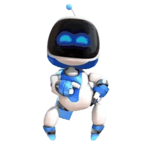 Astro Bot Dancing Sticker