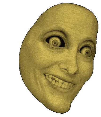 Colin Raff Grotesque Face with Tongue