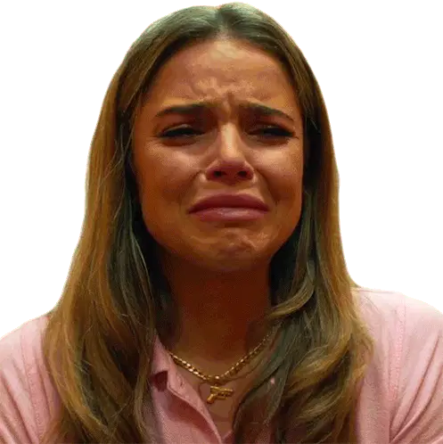 Crying Sophia Sticker