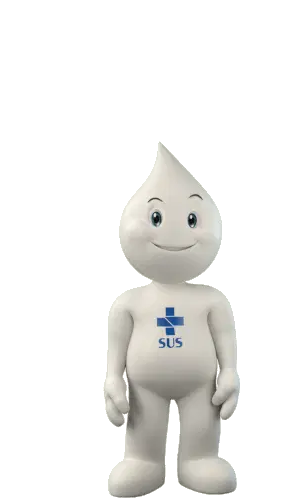 Zé Gotinha, Brazil's SUS Health Mascot Sticker