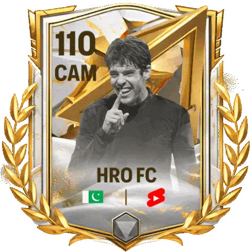 HRO FC Mobile 110 CAM Soccer Player Card