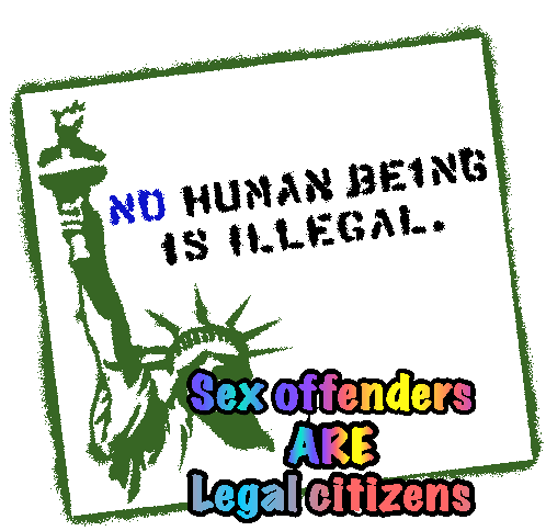 Oklahoma: Statue of Liberty, No Illegal, Sex Offenders