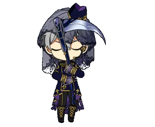 Sena Izumi Chibi Scythe Sticker