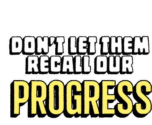 Don't Let Them Recall Our Governor Sticker