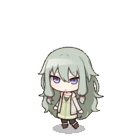 Nene Pjsk Chibi Anime Walking Sticker