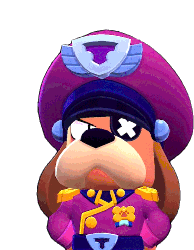 Colonel Ruffs Serious Expression Sticker