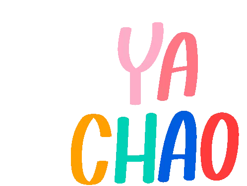 Quearda Chao Sticker with 'Ya Chao' Text