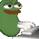 Lechatting Frog Typing Sticker