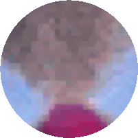 Donald Trump Thumbs Up Pixelated Sticker