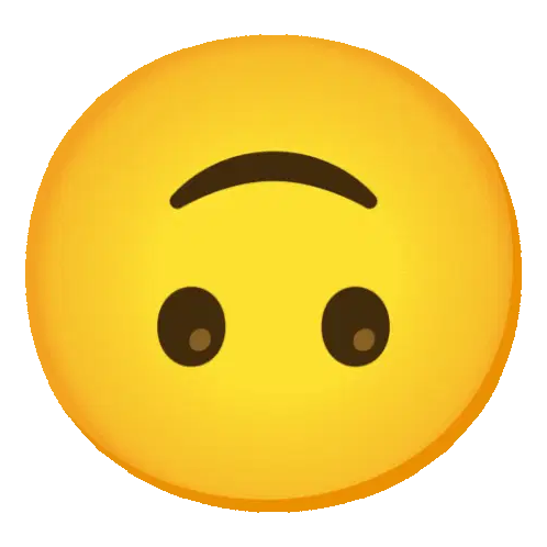 Upside-Down Confused Sticker