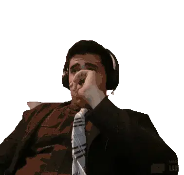 Adrian Matt Facepalm Reaction Sticker