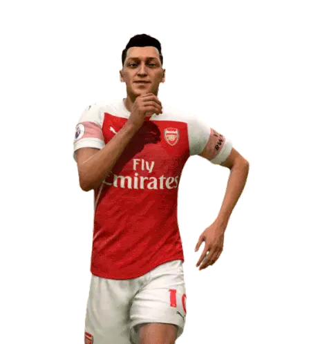Mesut Ozil Goal Celebration, Baby Girl Sticker