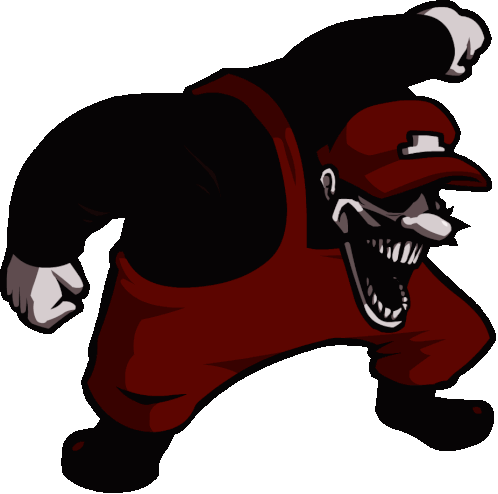 MX FNF Down Pose Sticker