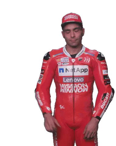Danilo Petrucci Thumbs Down MotoGP Sticker